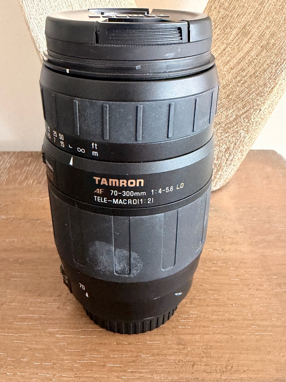 Tamron AF 70-300mm f/4-5.6 LD Tele-Macro Zoom Lens — Black